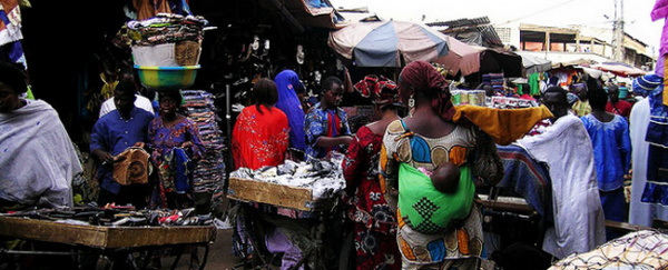 March&eacute; de ra&iuml;da &agrave; Bamako. Image Maliweb.